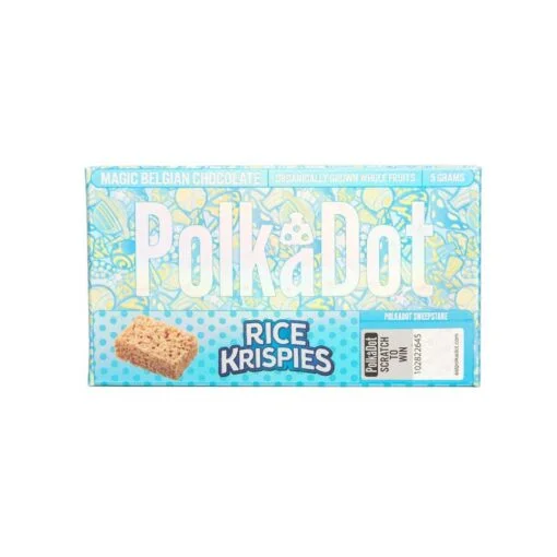 PolkaDot Rice Krispies Mushroom Chocolate PolkaDot Rice Krispies Mushroom Chocolate